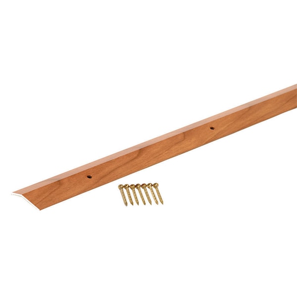 M-D Building Products METAL DECOR 0.3 in. H X 1.38 in. W X 36 in. L Prefinished Cherry Aluminum Carp 40124 - main